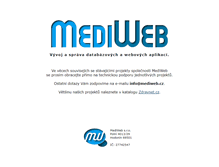 Tablet Screenshot of mediweb.cz